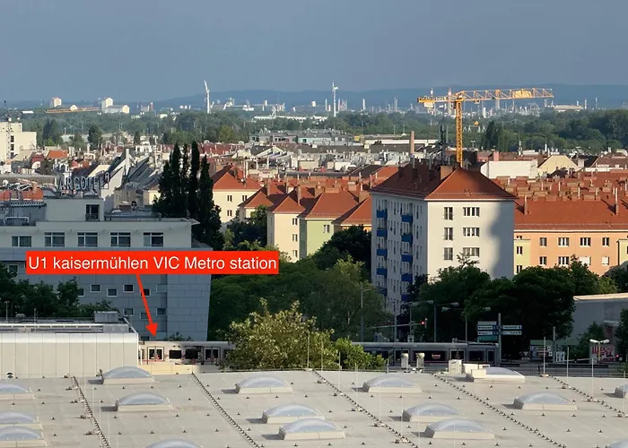 Appartement Premium With Panorama Balcony And Views Near To Metro Station U1 Wenen